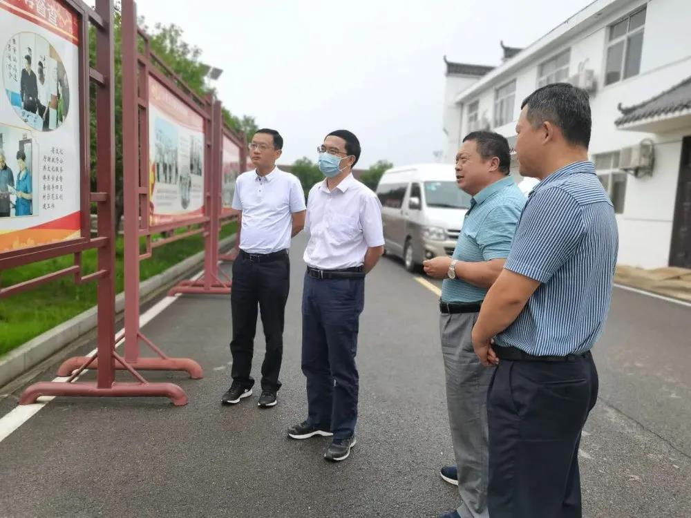 7月3日朱慶剛赴嘉魚縣調研指導工作